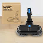 Sanovy Turbo Flex 28 dweil opzetstuk met verpakking voor steelstofzuiger en harde vloeren
