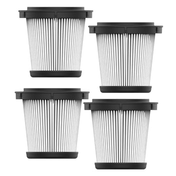 Set van 4 originele Sanovy Turbo Flex X28 HEPA-filters – vervangende filters voor optimale zuigkracht en schone lucht