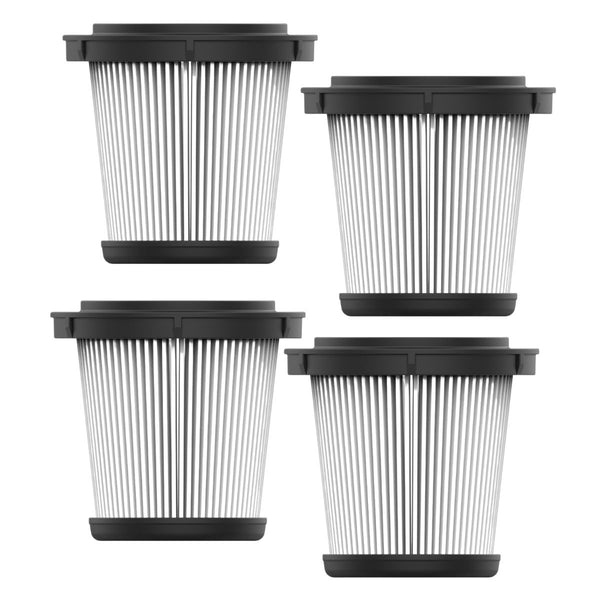 Set van 4 originele Sanovy Turbo Flex X28 HEPA-filters – vervangende filters voor optimale zuigkracht en schone lucht