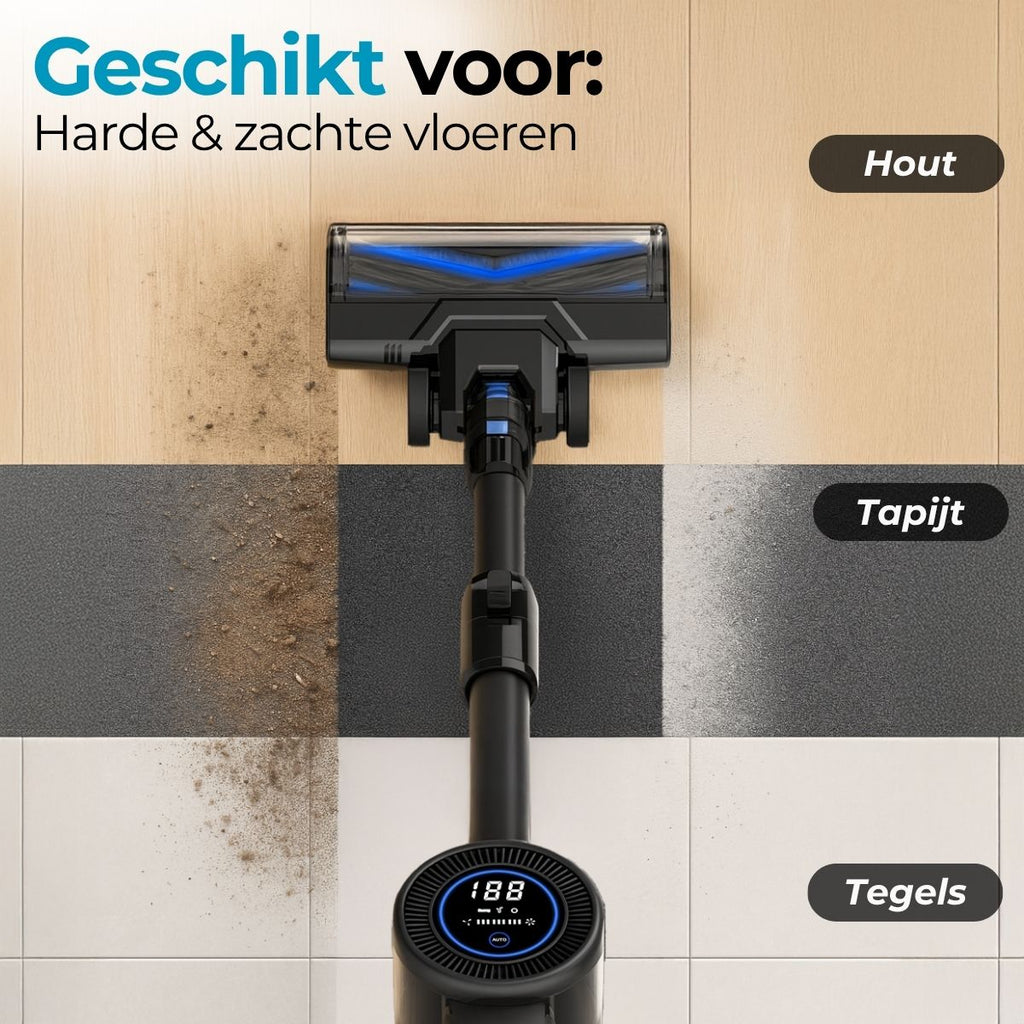 Sanovy Turbo Flex X28 Draadloze Steelstofzuiger A