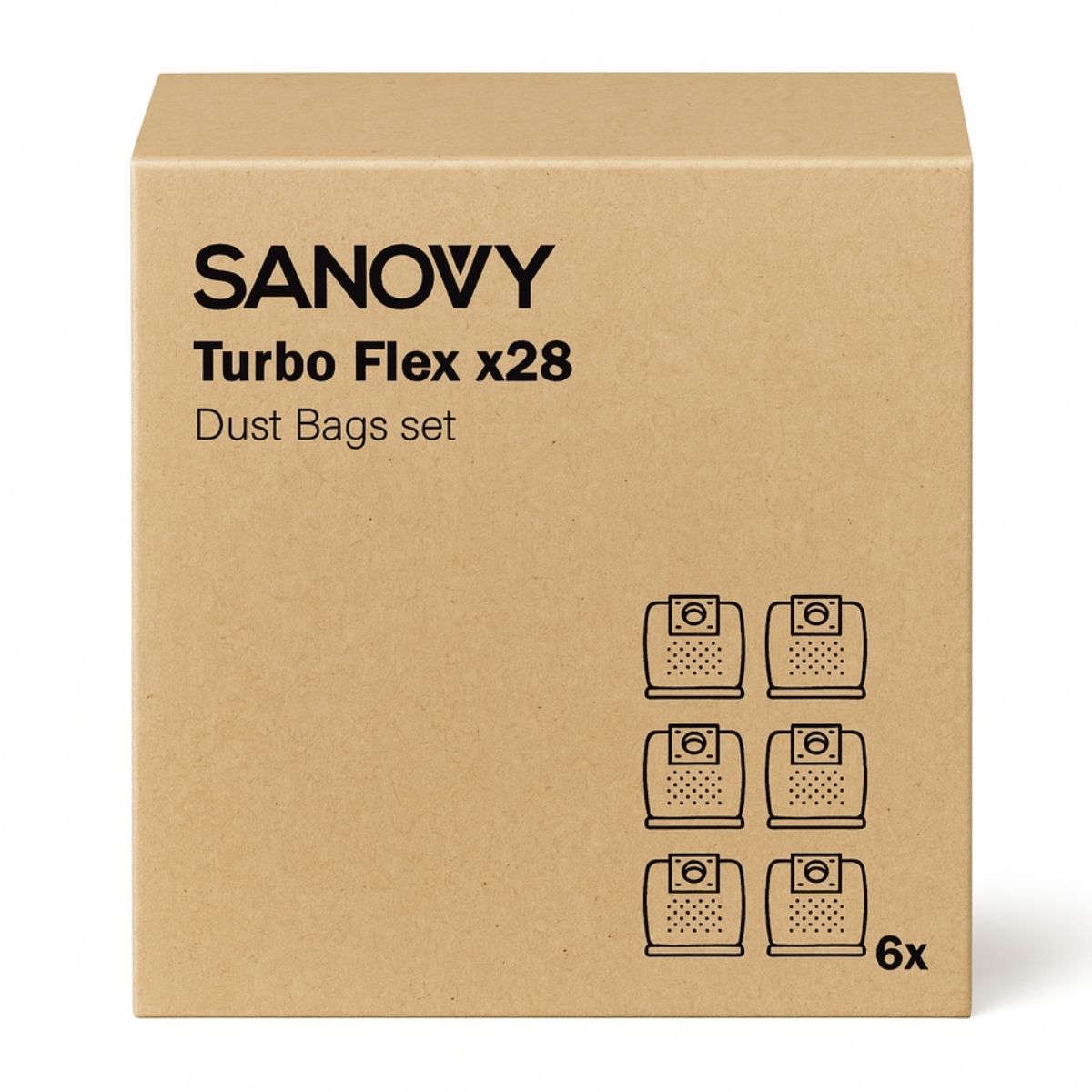 Zakken voor AutoDock X28 Leegstation - 6 Stuks