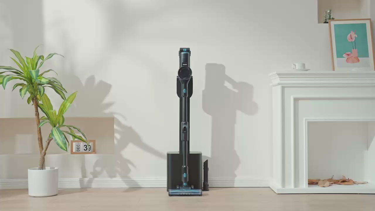 Steelstofzuiger met Automatisch Leegstation - Sanovy AutoDock X28