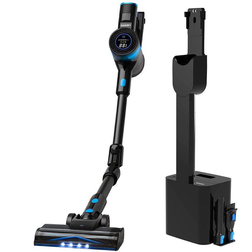 Steelstofzuiger met Automatisch Leegstation - Sanovy AutoDock X28