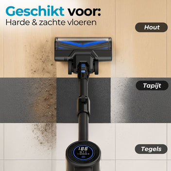 Steelstofzuiger met Automatisch Leegstation - Sanovy AutoDock X28